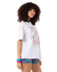 Island Life Oversize Beyaz T-Shirt