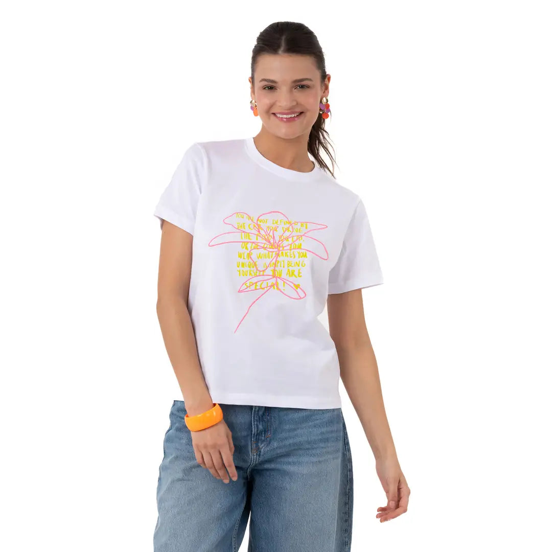 Special Regular Beyaz T-Shirt