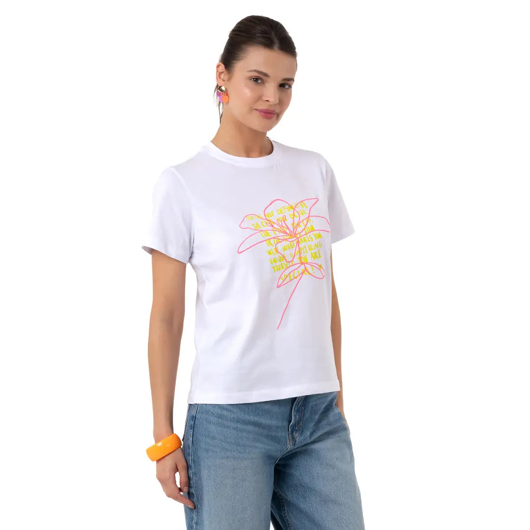 Special Regular Beyaz T-Shirt