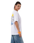 Emerson Oversize Beyaz T-Shirt