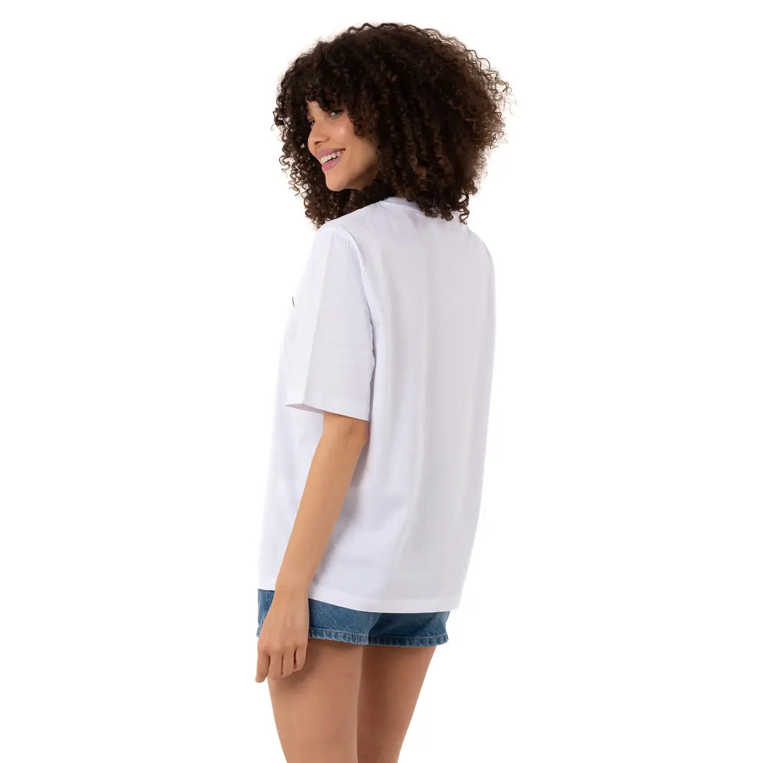 Live Oversize Beyaz T-Shirt