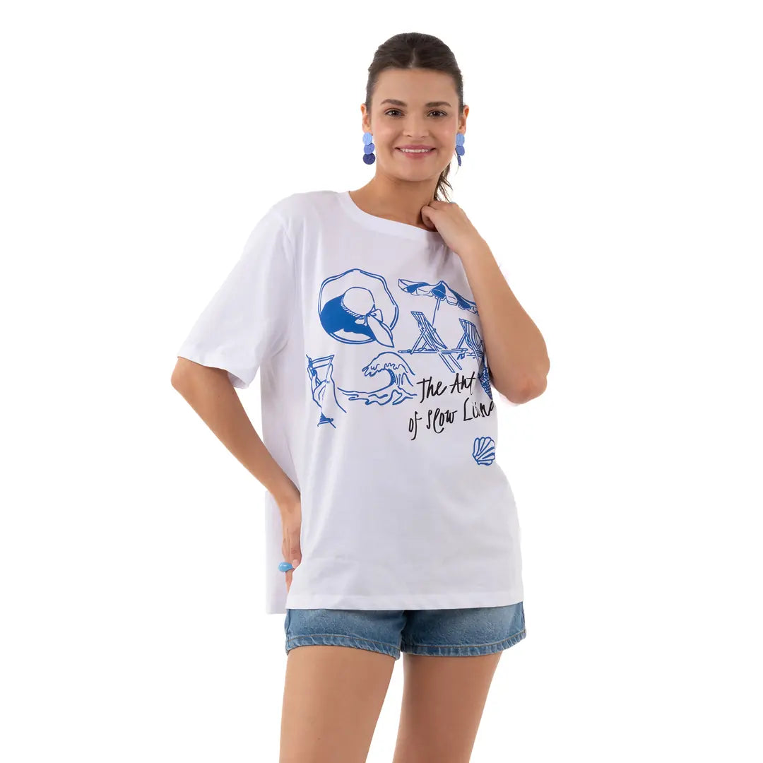 Slow Life Oversize T-Shirt