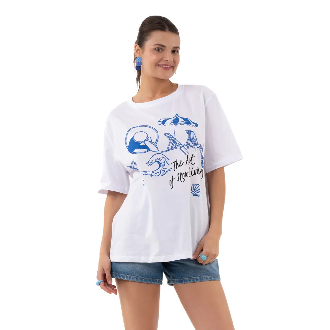 Slow Life Oversize T-Shirt