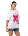 Wild Oversize Beyaz T-Shirt