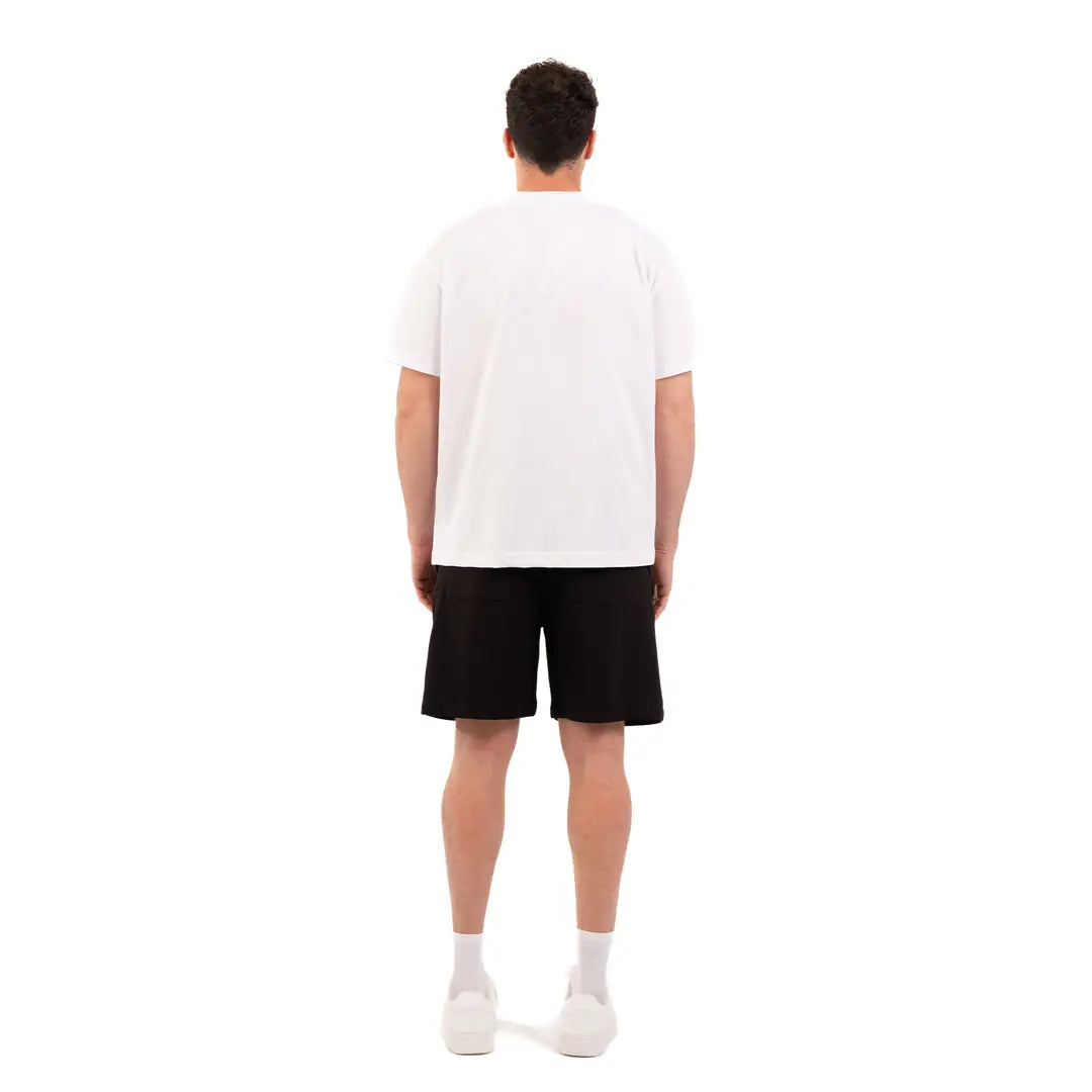 Cosmic Fish Oversize Beyaz T-Shirt