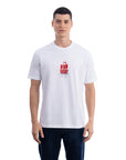 Never Stop Regular Beyaz T-Shirt