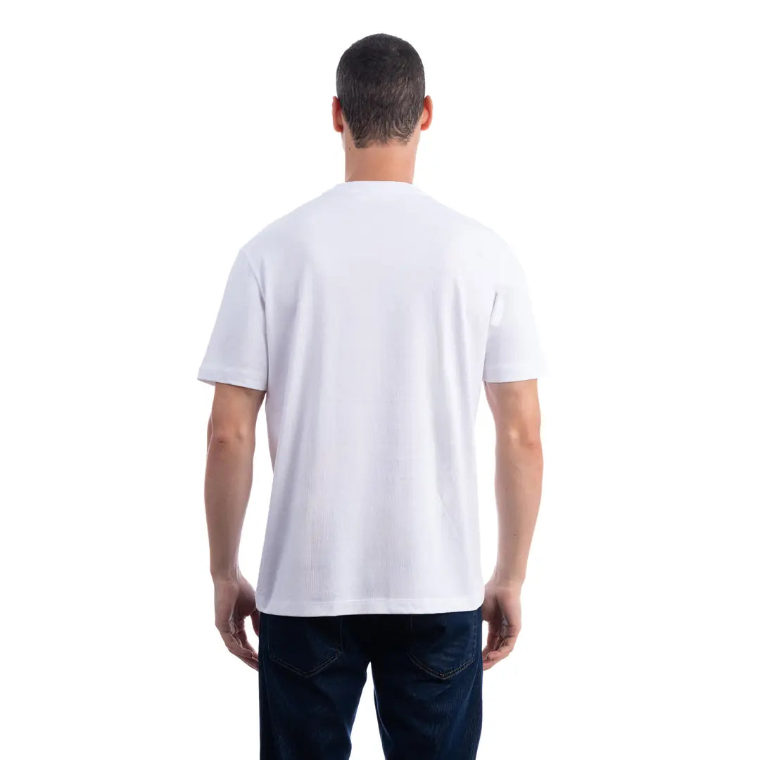 Never Stop Regular Beyaz T-Shirt