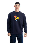 Yellow Bird Lacivert Sweatshirt