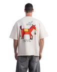 Beautiful Oversize Ekru T-Shirt
