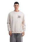 Protect Overize Ekru Sweatshirt