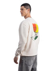 Protect Overize Ekru Sweatshirt
