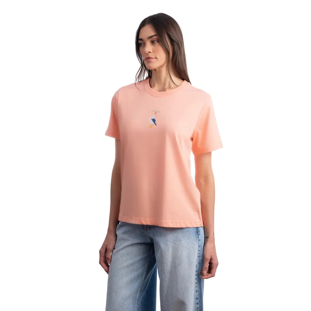 Lalala Regular Somon T-Shirt