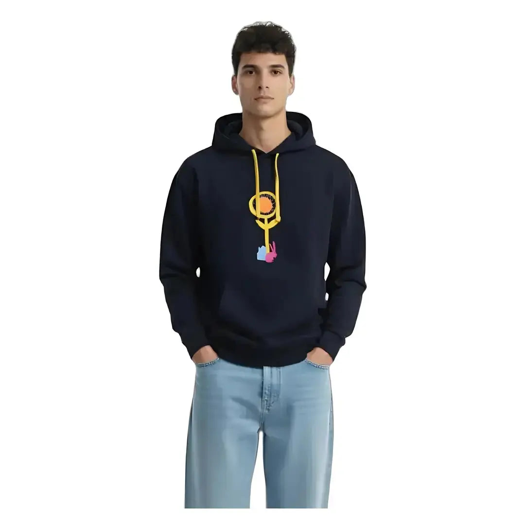 Rabbit Kapüşonlu Lacivert Sweatshirt