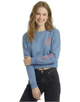 Reef Crop Regular Bebe Mavi Sweatshirt