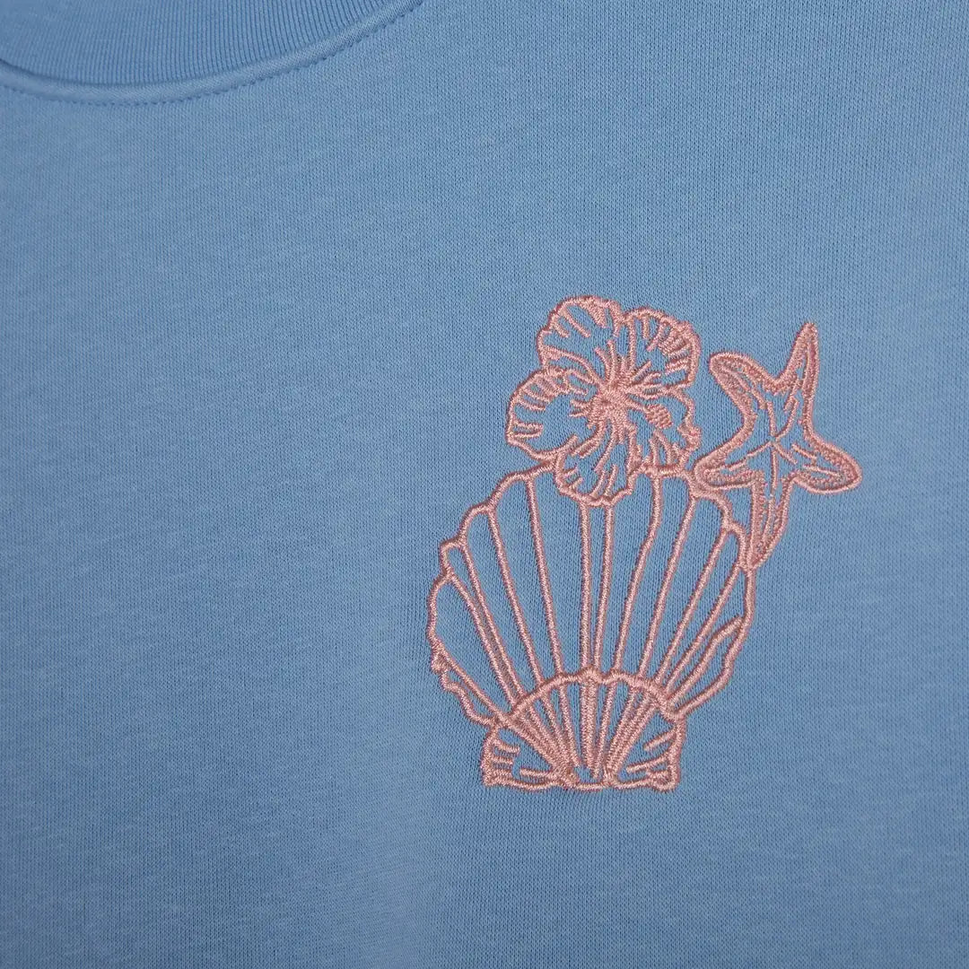 Reef Crop Regular Bebe Mavi Sweatshirt