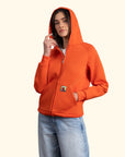 Flok Kapüşonlu Sweatshirt