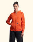 Flok Kapüşonlu Sweatshirt