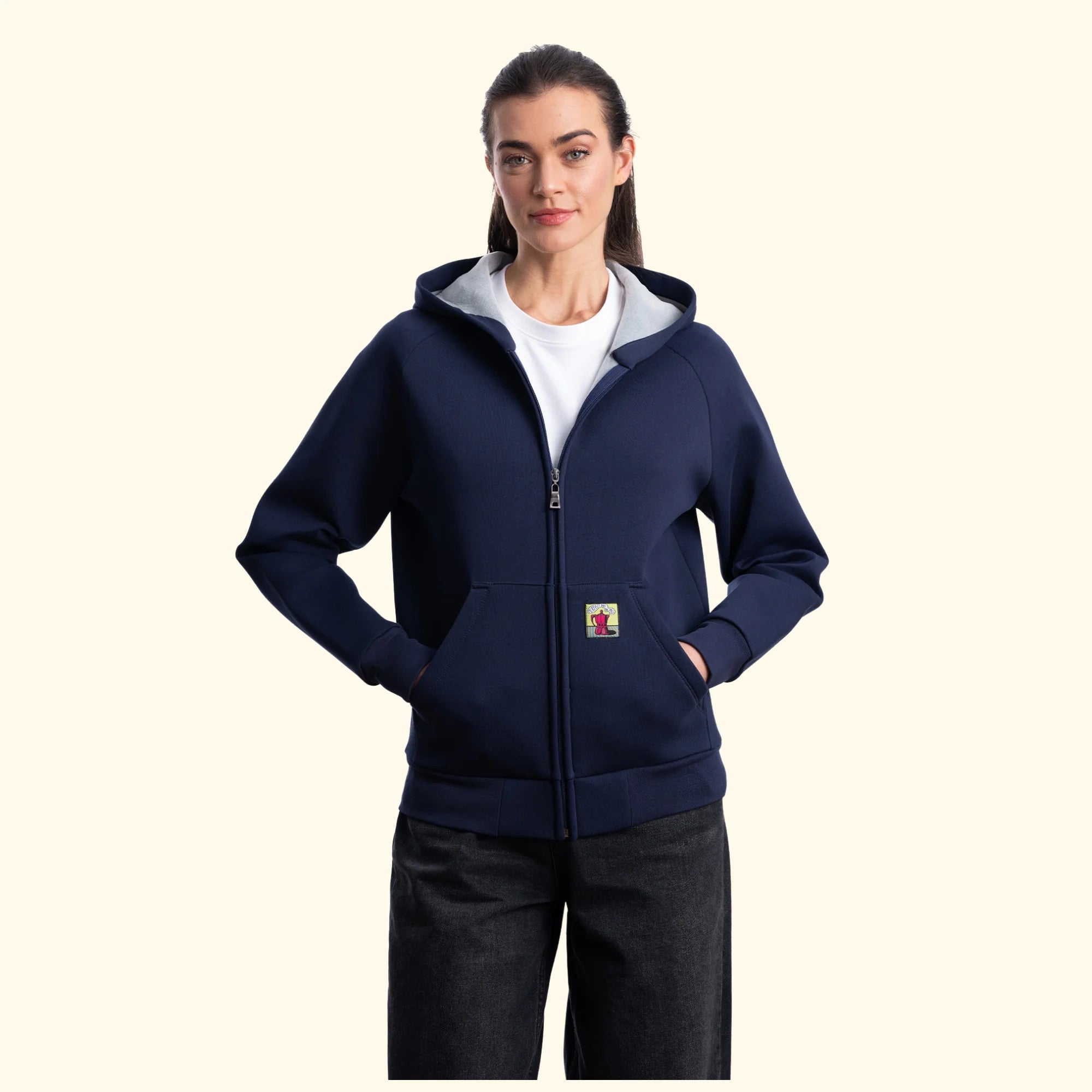 Flok Kapüşonlu Sweatshirt