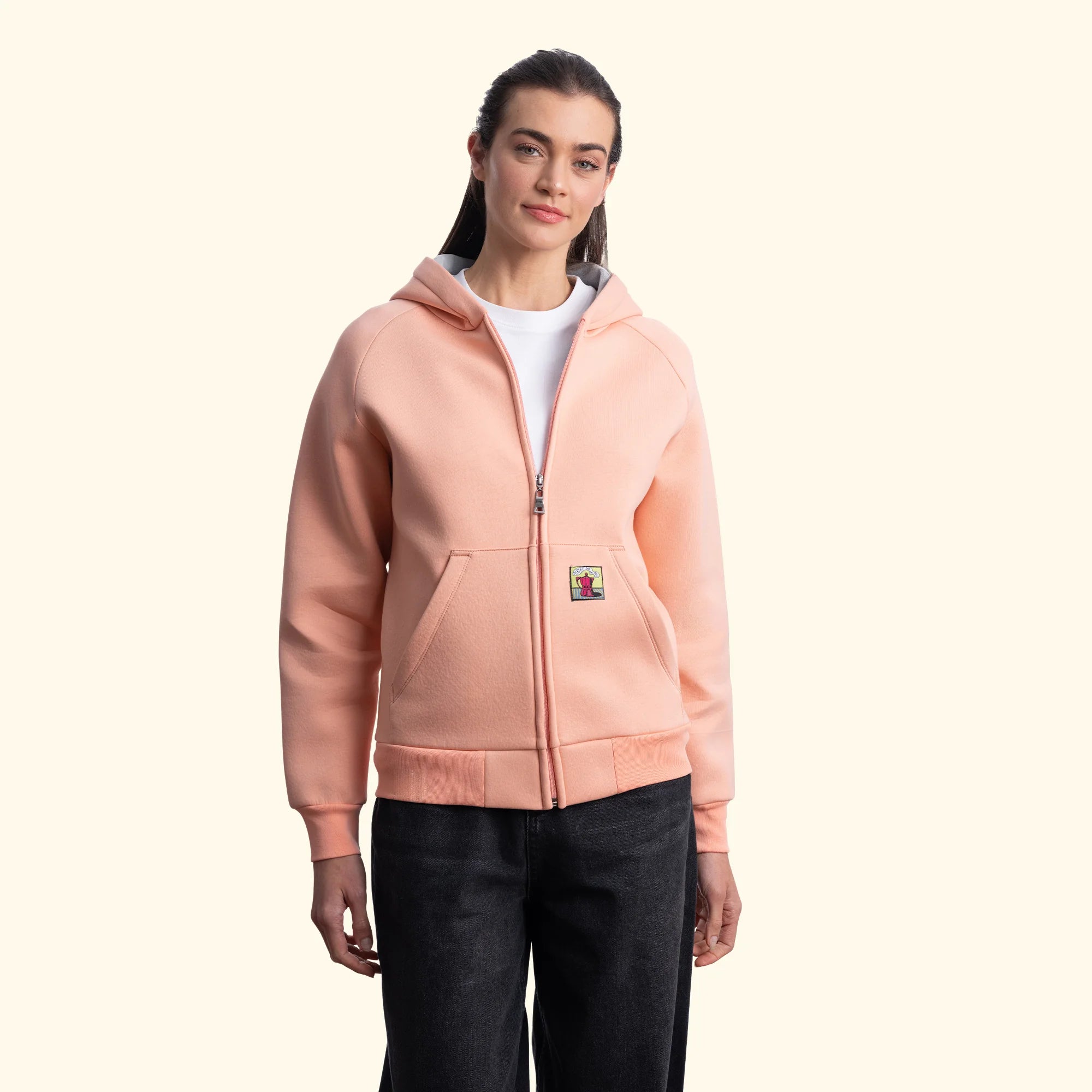 Flok Kapüşonlu Sweatshirt