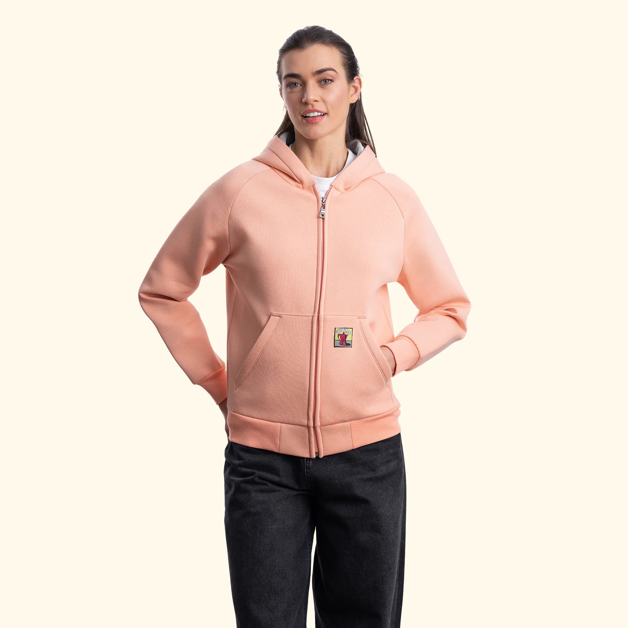 Flok Kapüşonlu Sweatshirt