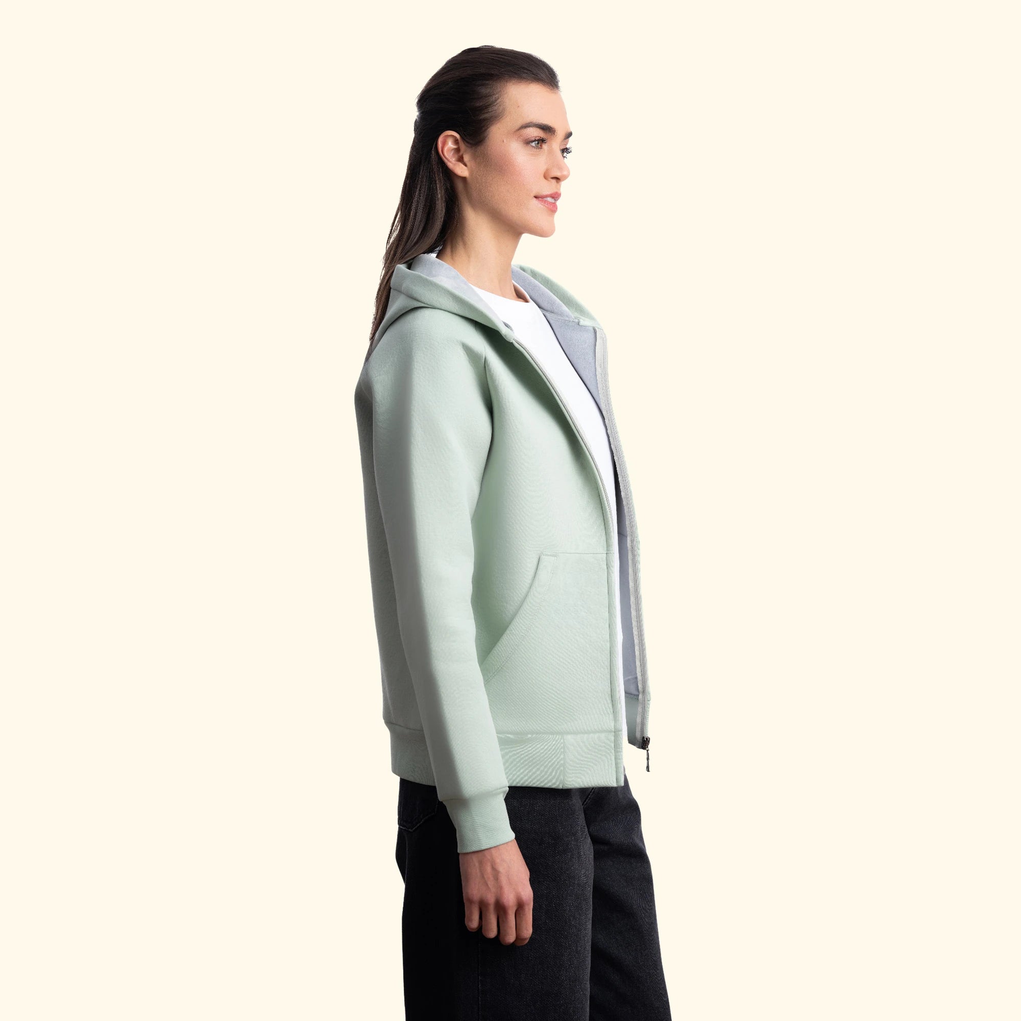 Flok Kapüşonlu Sweatshirt