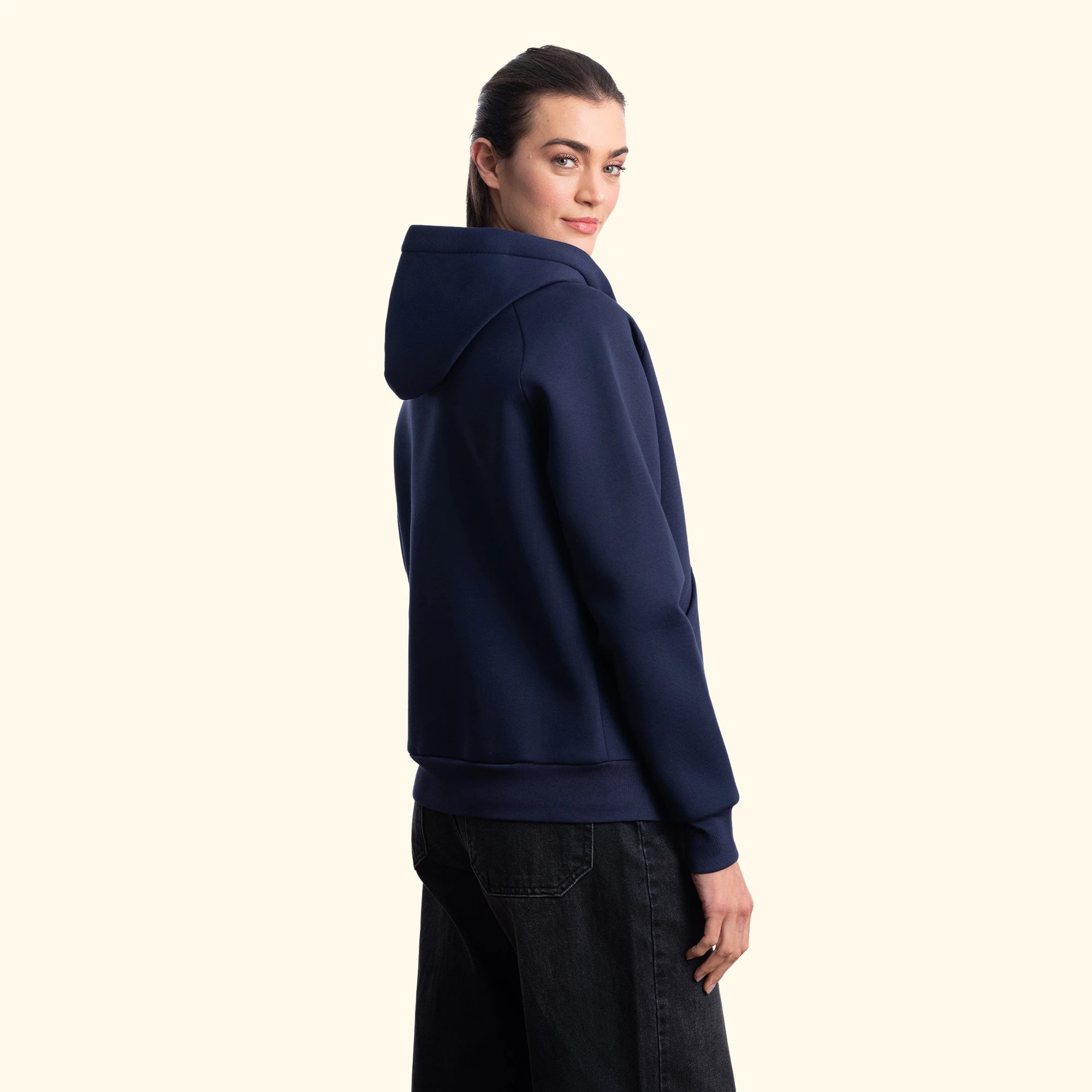 Flok Kapüşonlu Sweatshirt