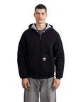 Flok Kapüşonlu Sweatshirt