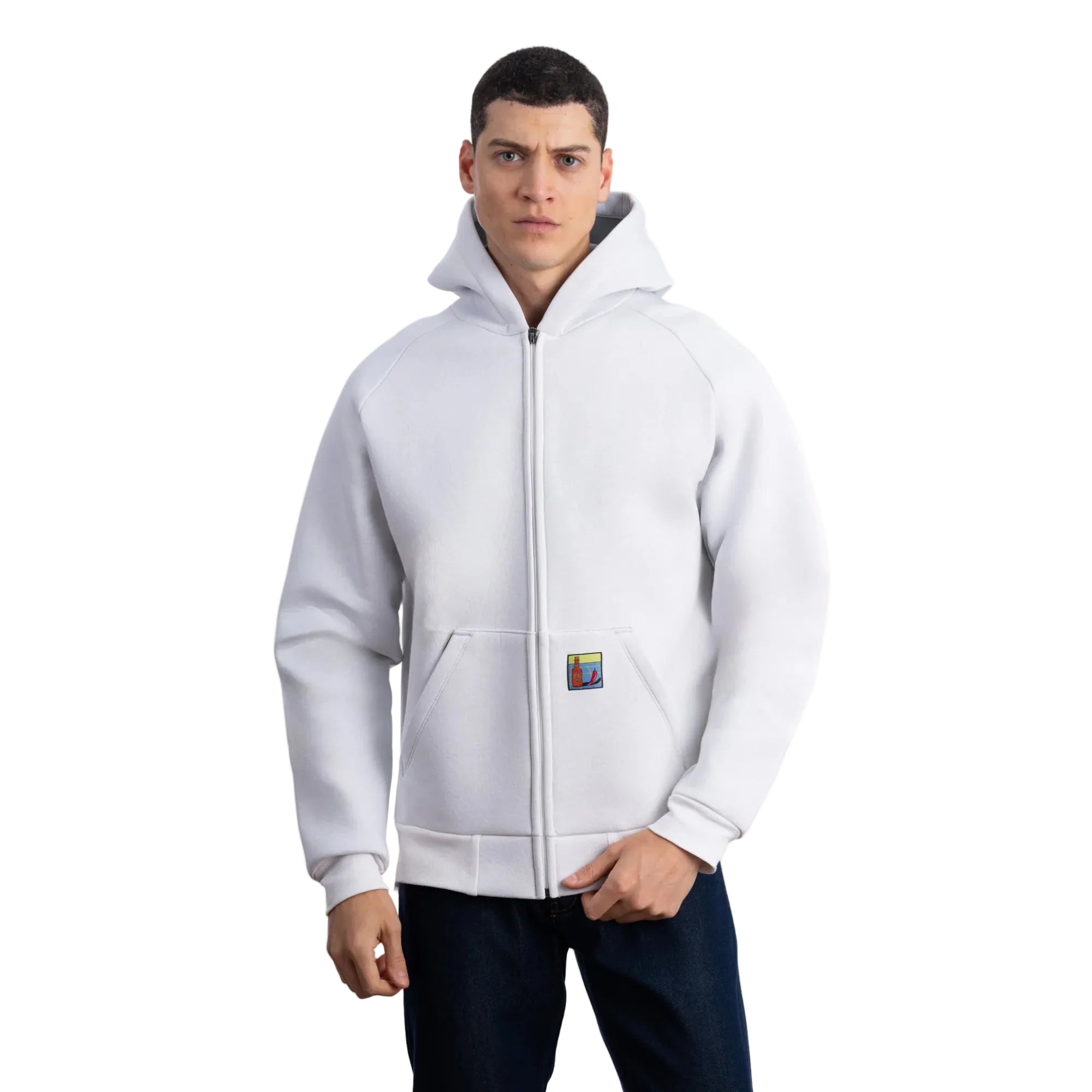 Flok Kapüşonlu Sweatshirt