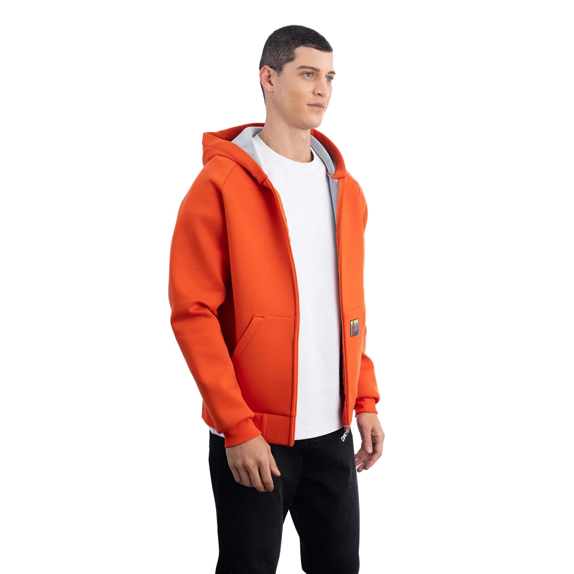 Flok Kapüşonlu Sweatshirt