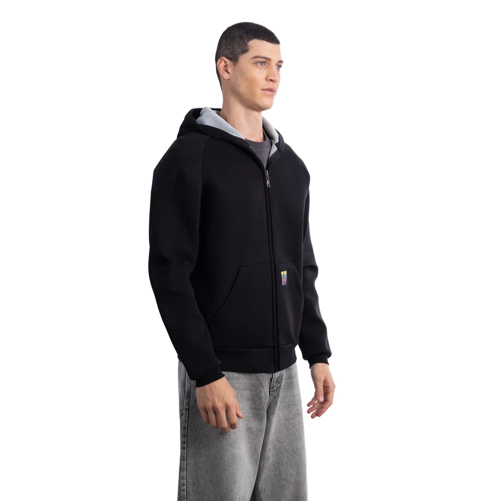Flok Kapüşonlu Sweatshirt