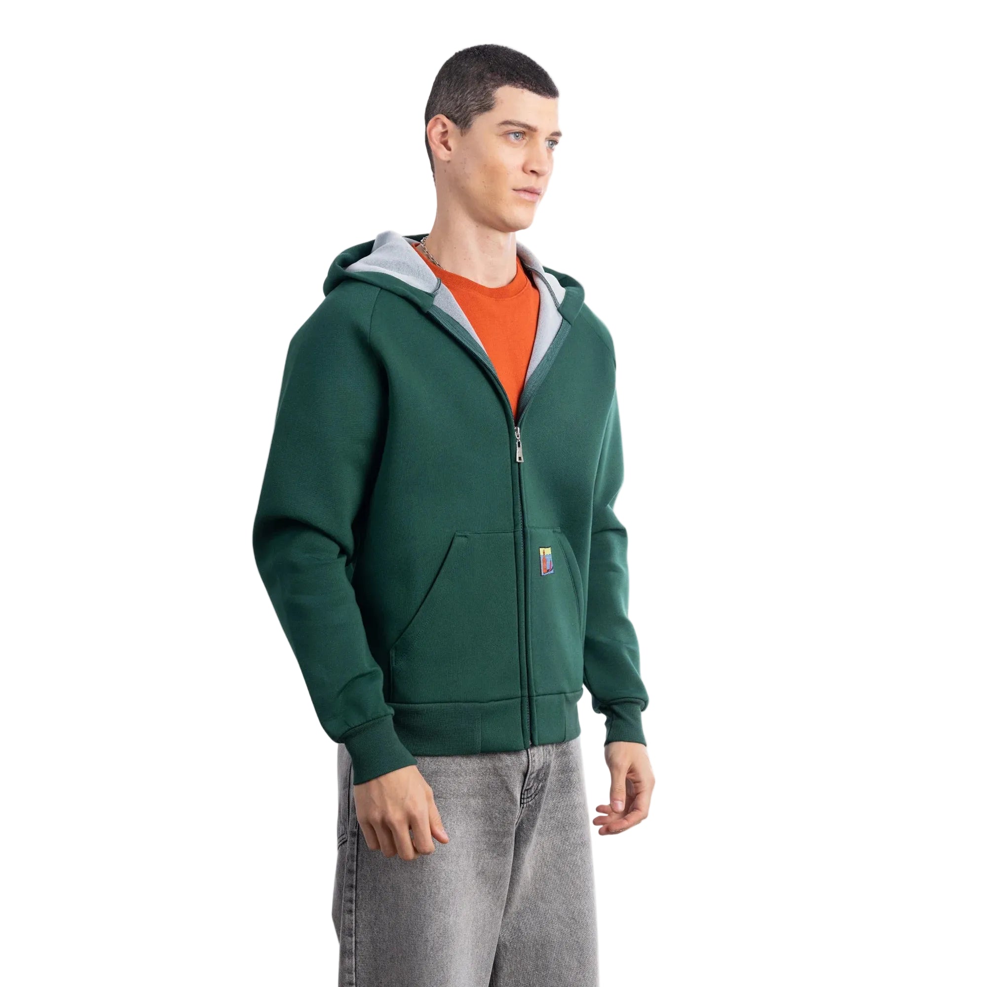 Flok Kapüşonlu Sweatshirt