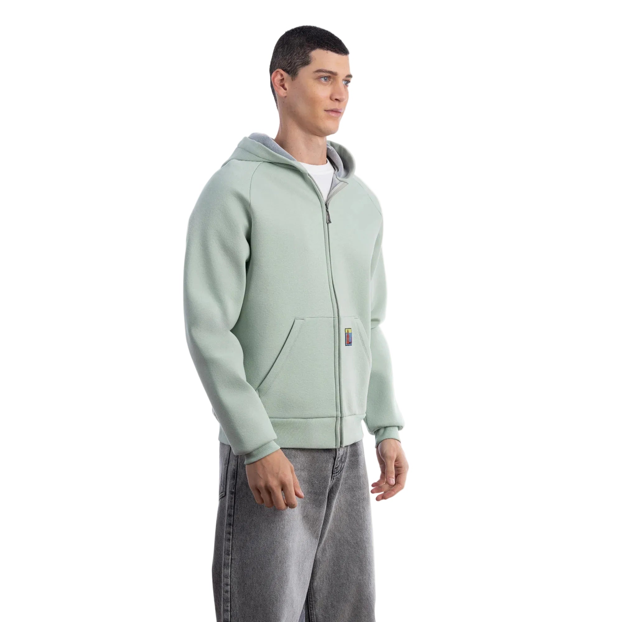 Flok Kapüşonlu Sweatshirt