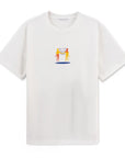 Lekeler Serisi Hand in Hand Regular Ekru T-Shirt