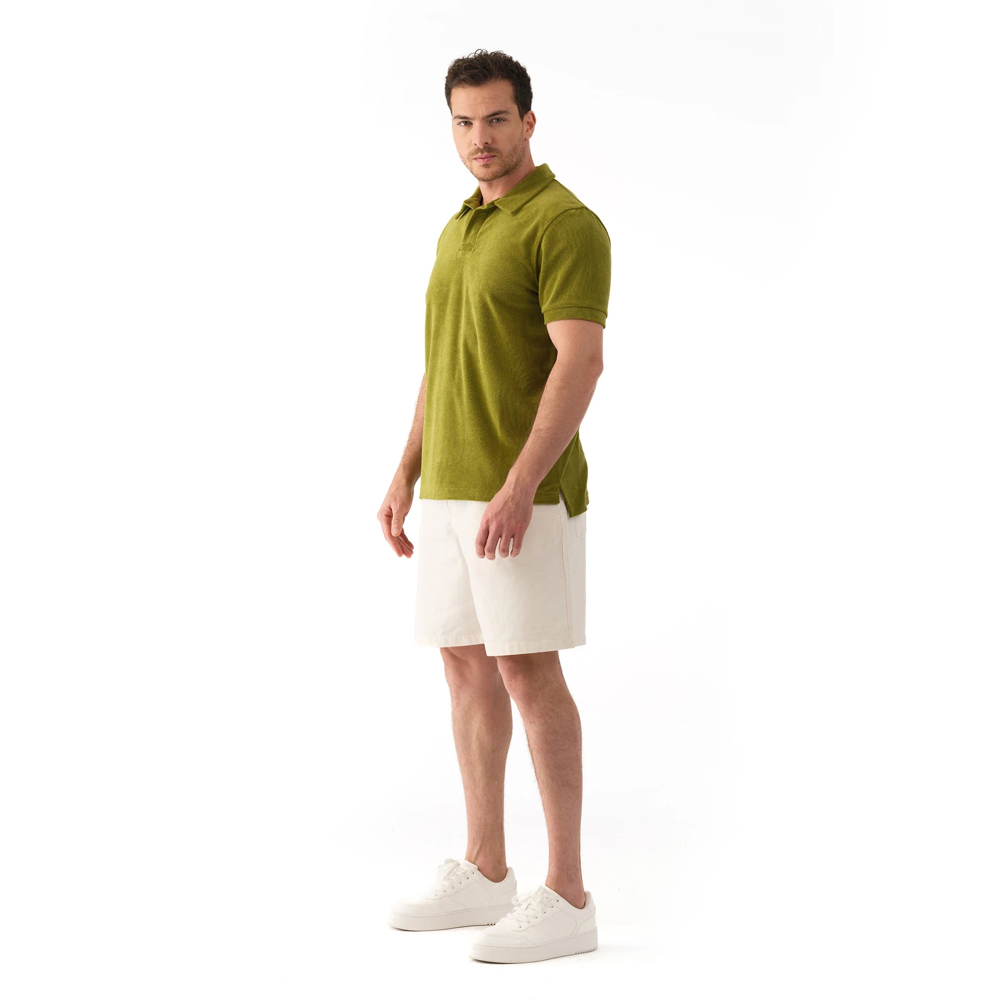 Havlu Polo Yaka T-Shirt