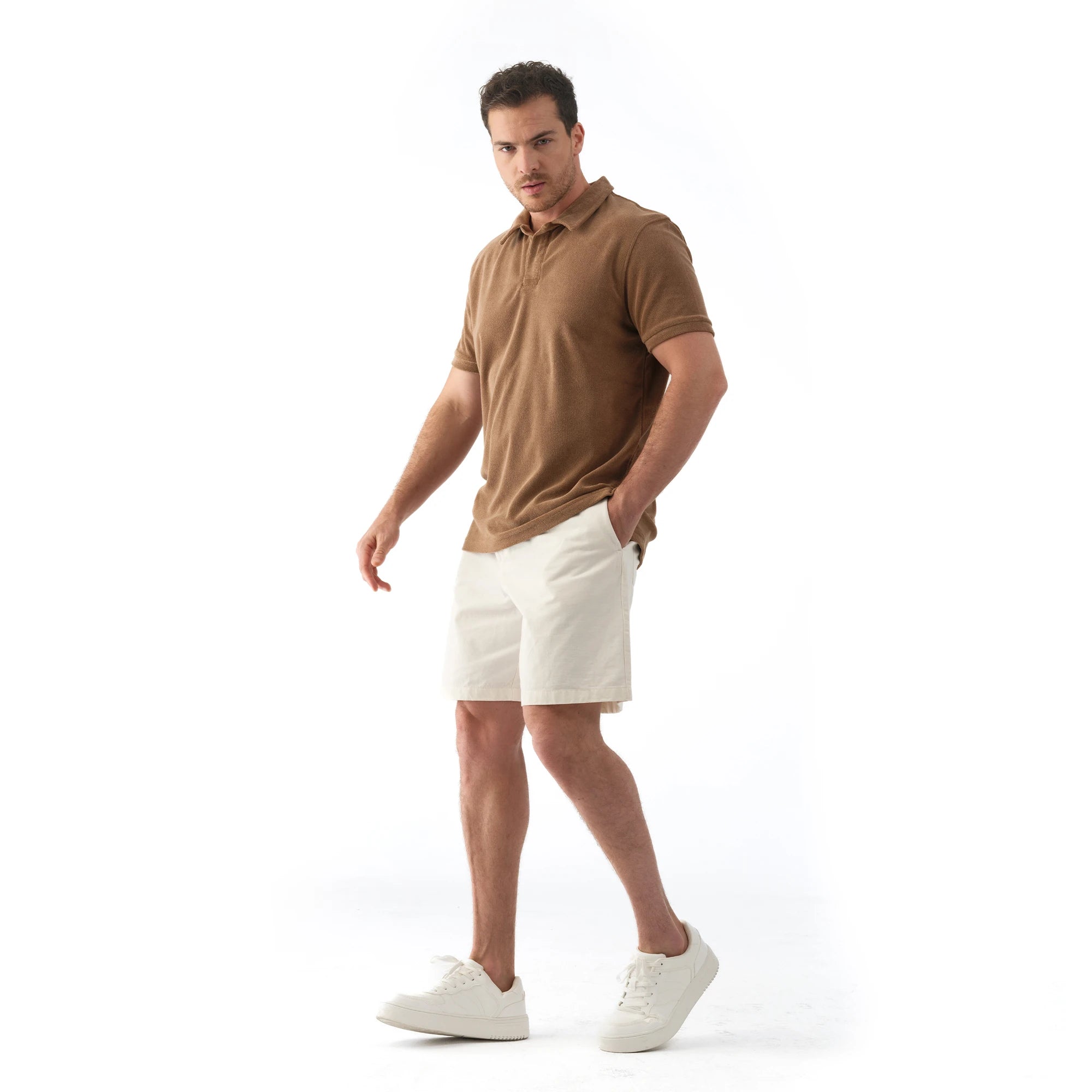 Havlu Polo Yaka T-Shirt