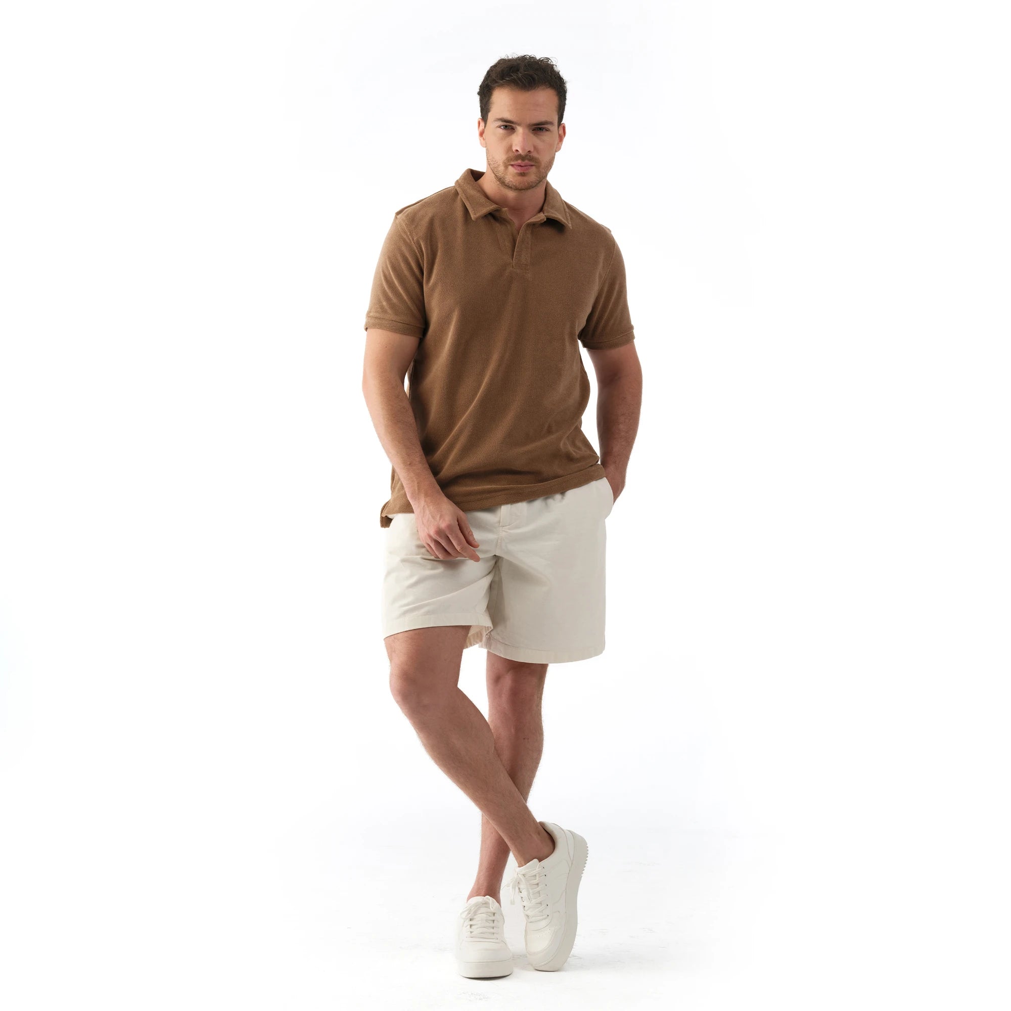 Havlu Polo Yaka T-Shirt