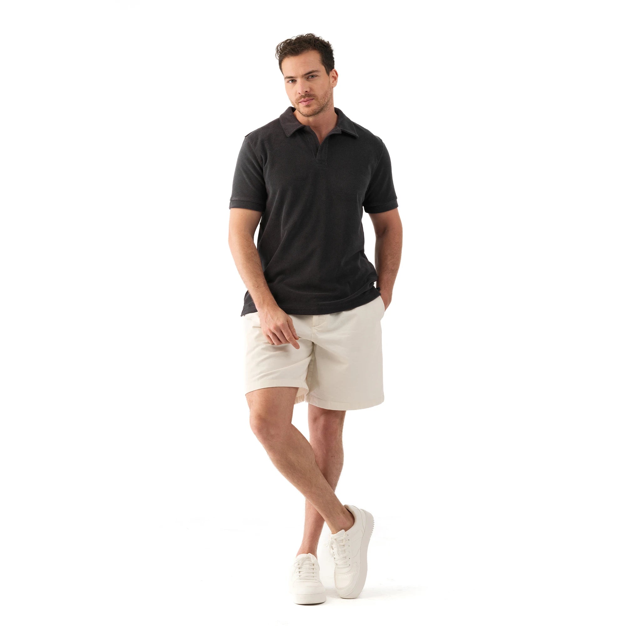 Havlu Polo Yaka T-Shirt