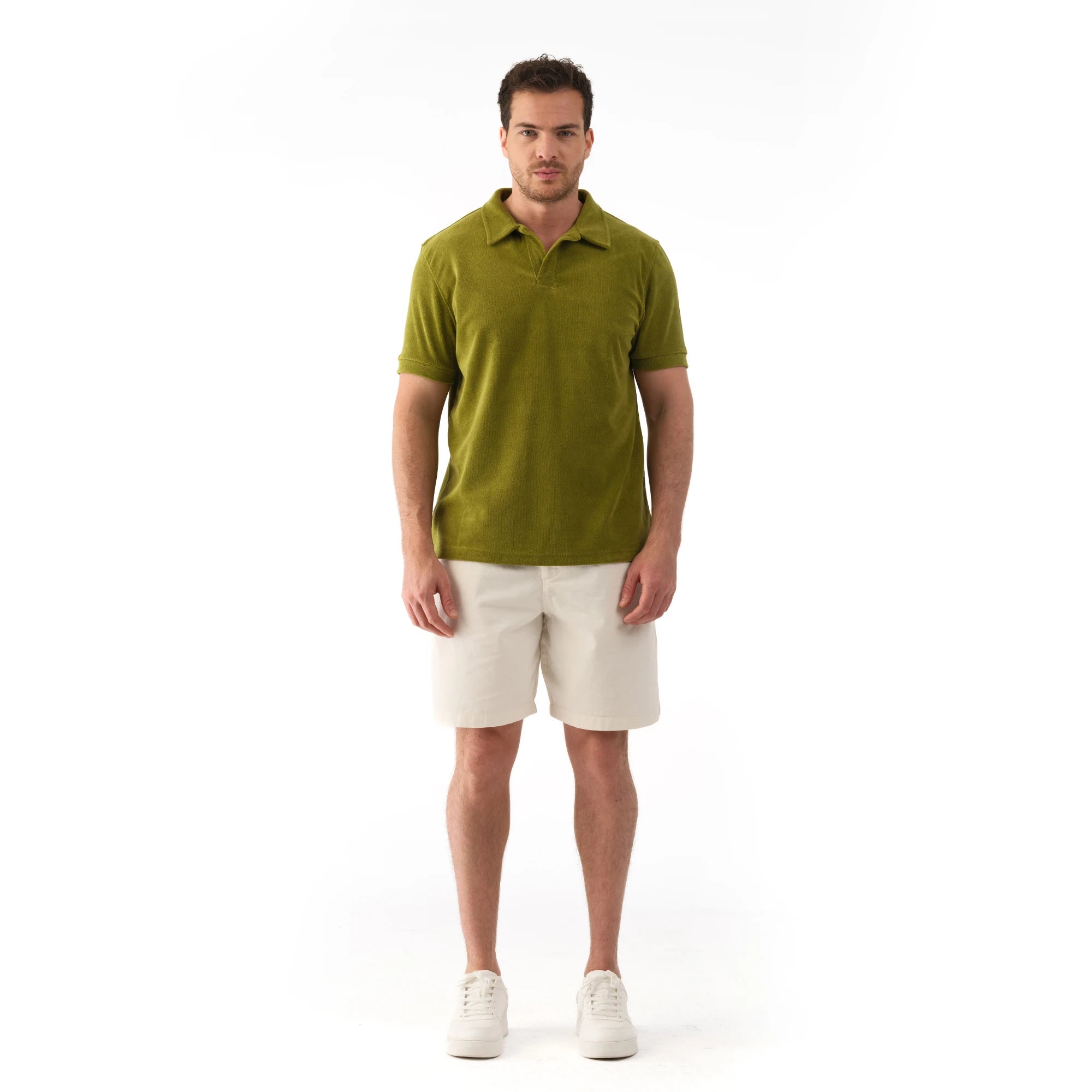 Havlu Polo Yaka T-Shirt