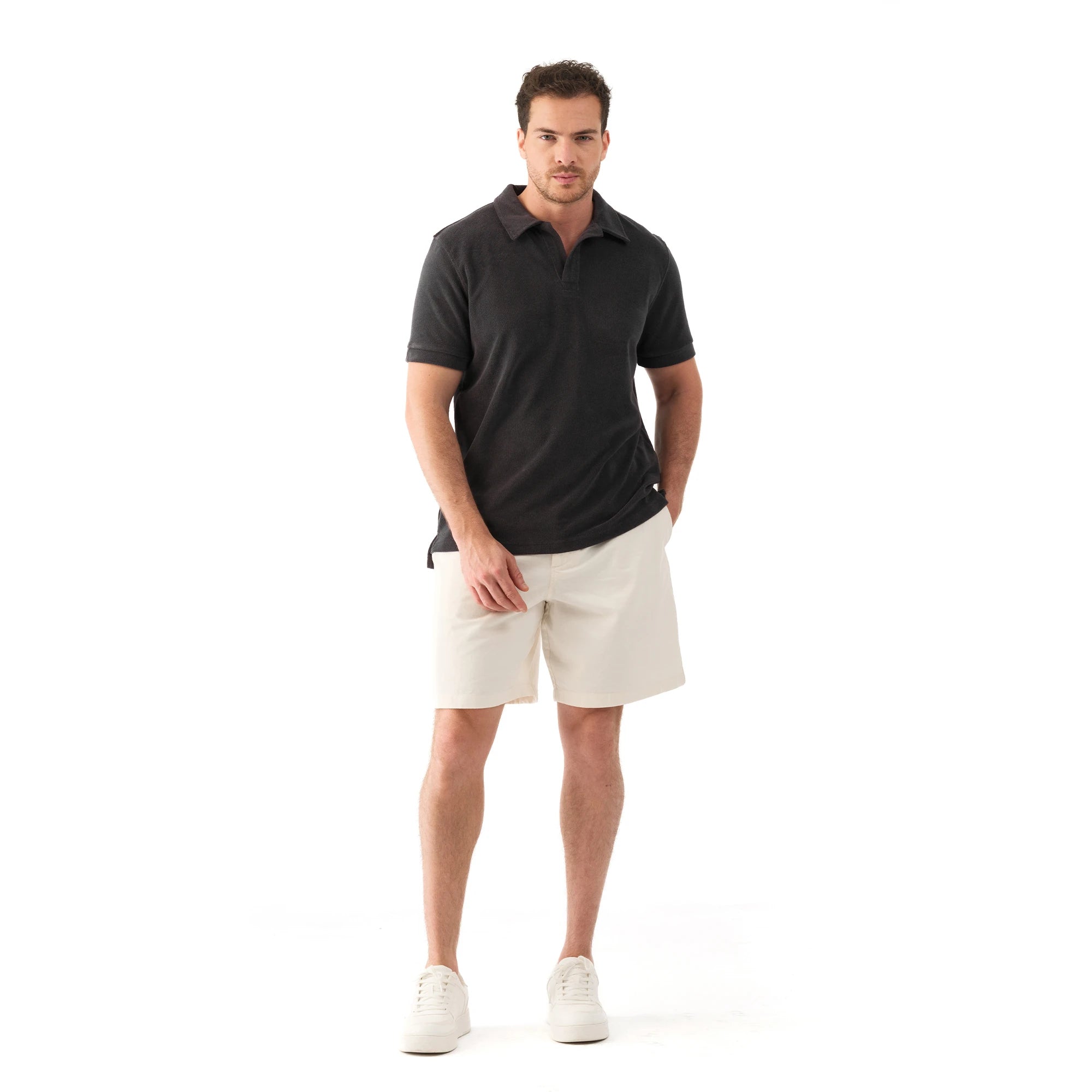 Havlu Polo Yaka T-Shirt