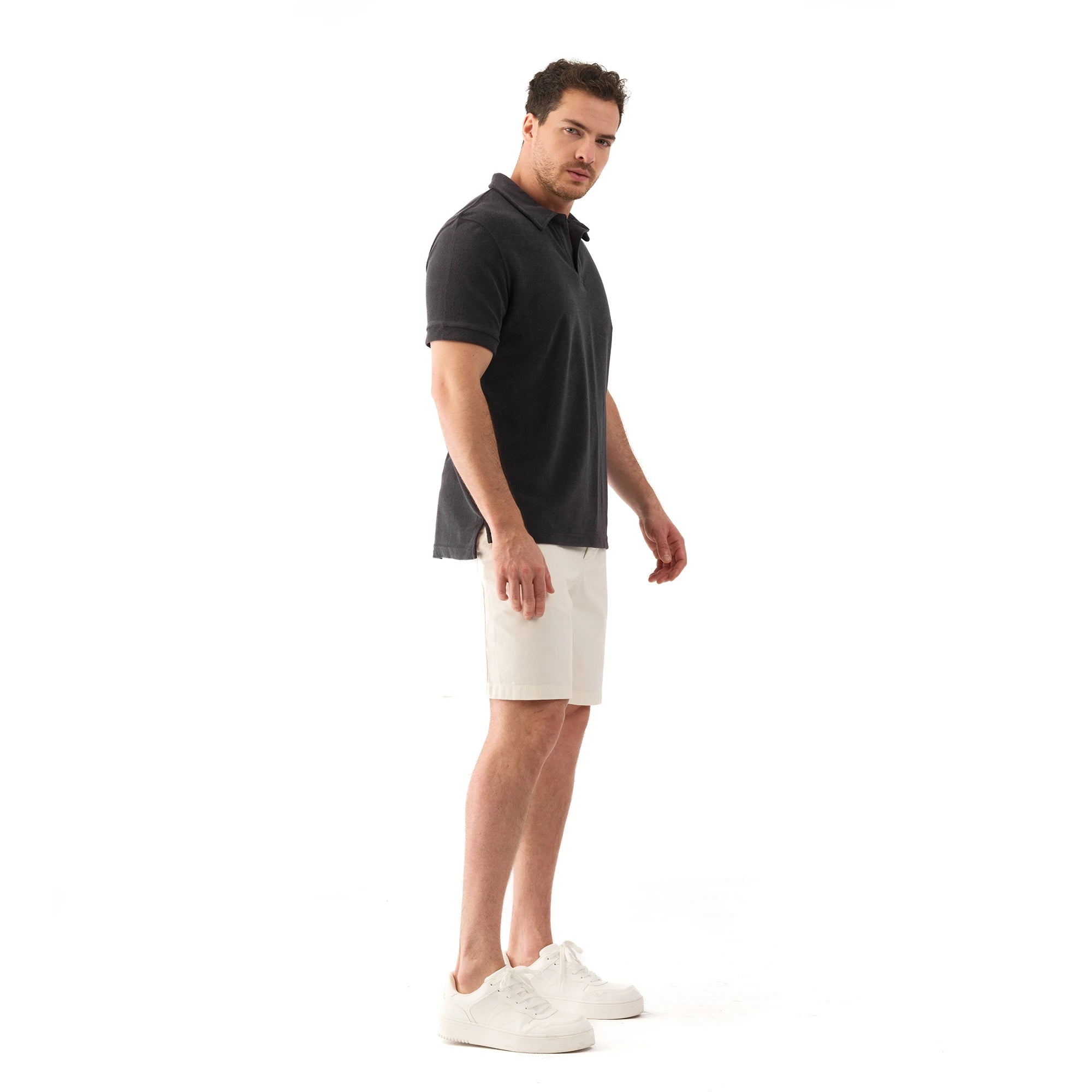 Havlu Polo Yaka T-Shirt
