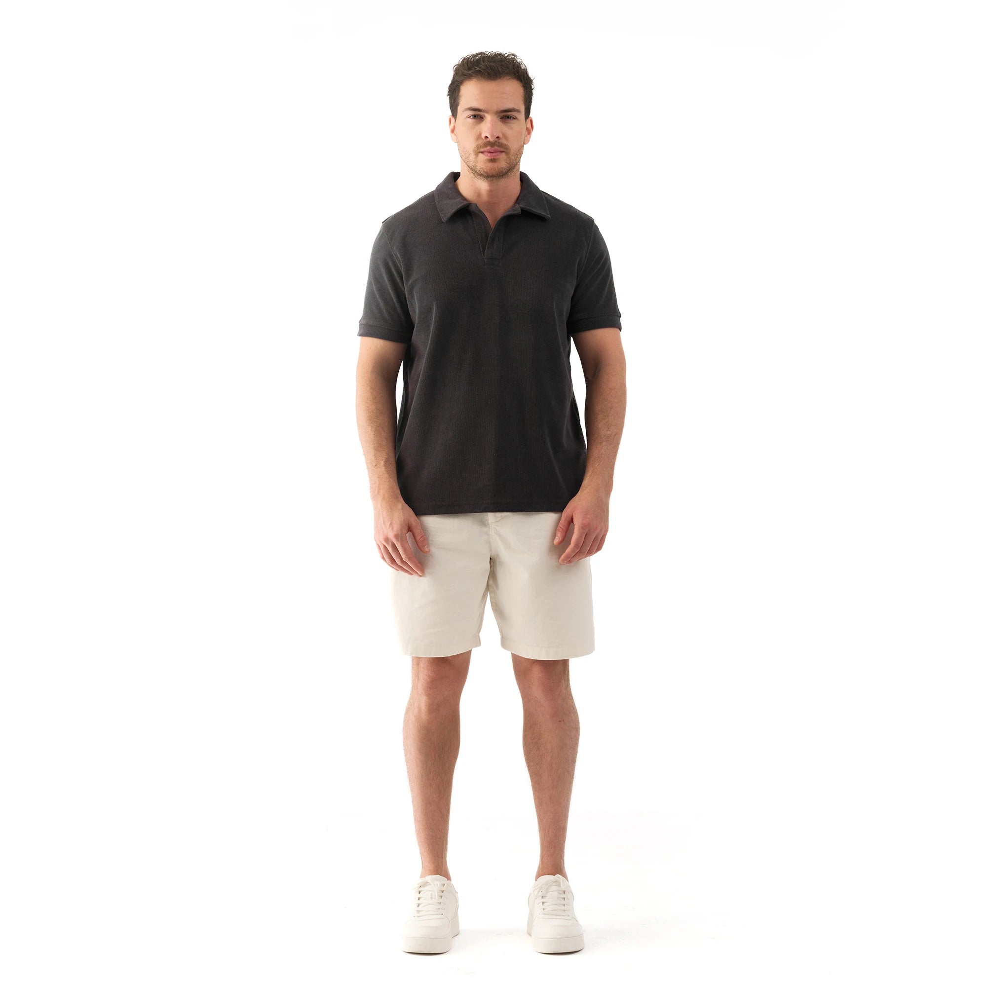 Havlu Polo Yaka T-Shirt