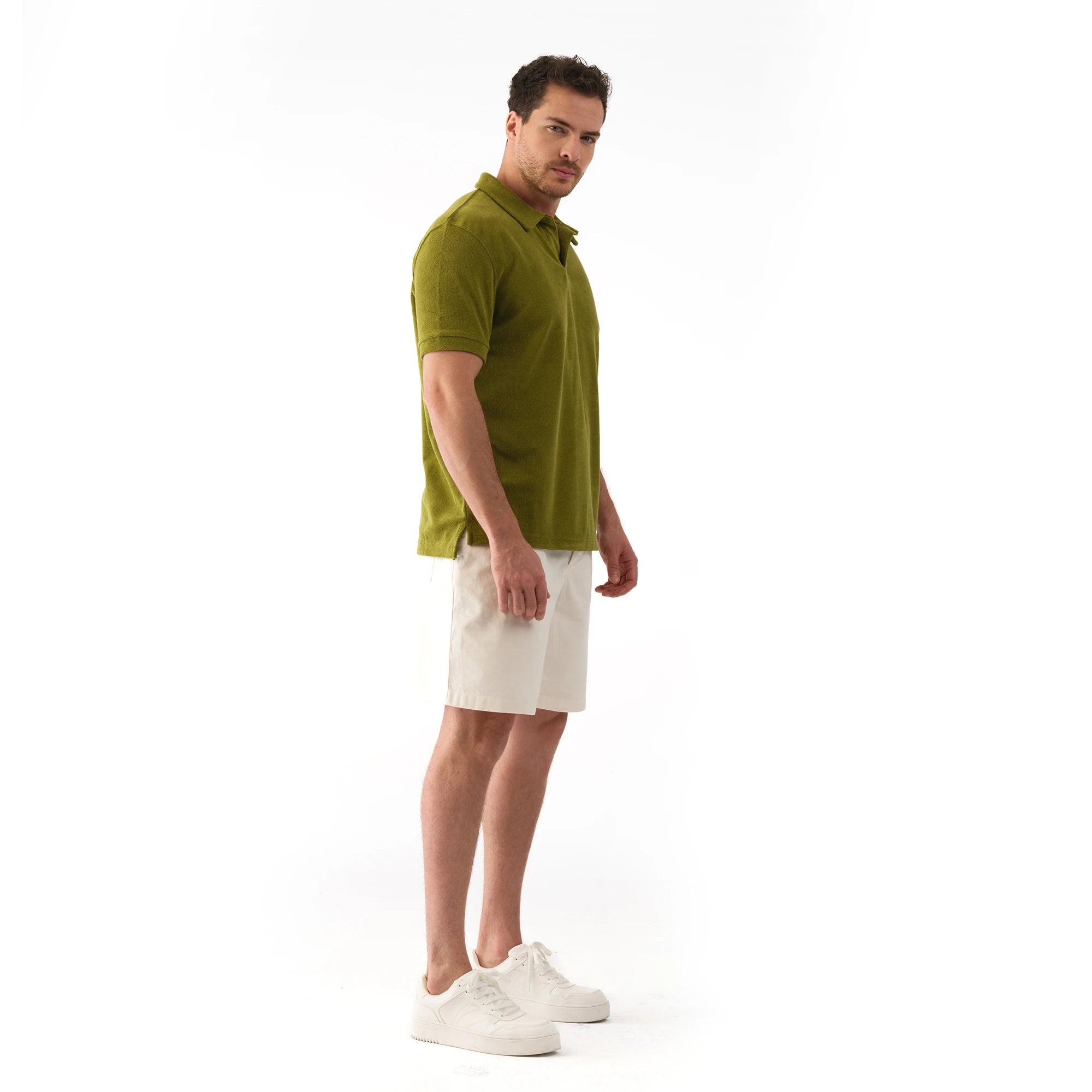 Havlu Polo Yaka T-Shirt