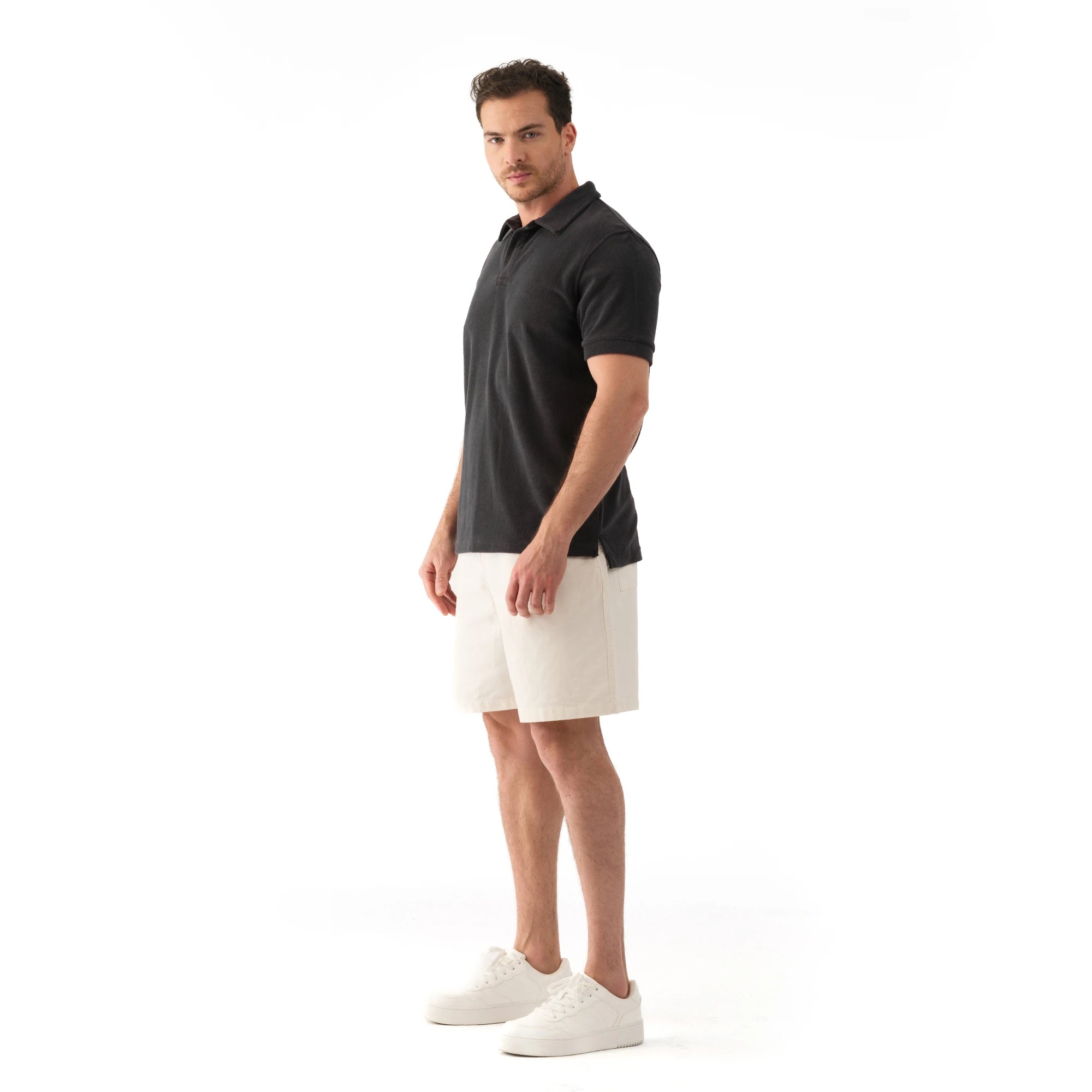 Havlu Polo Yaka T-Shirt