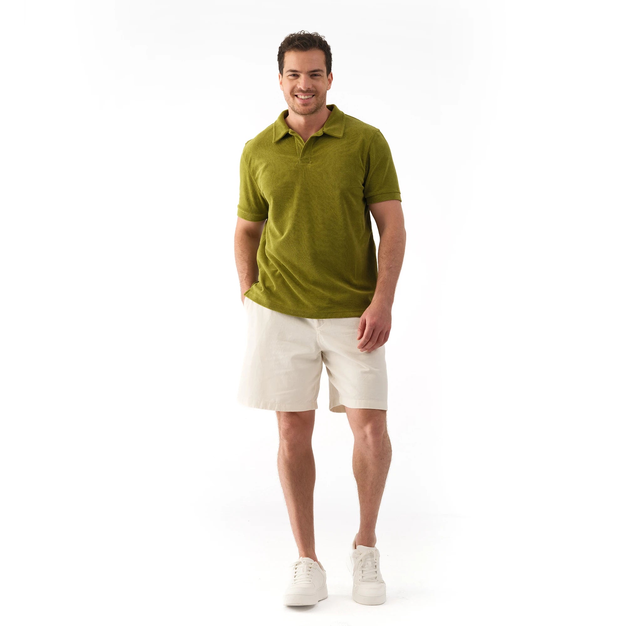 Havlu Polo Yaka T-Shirt