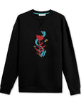 Butterfly Siyah Sweatshirt