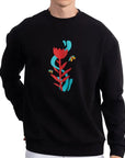 Butterfly Siyah Sweatshirt