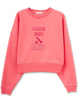 Strong Crop Oversize Nakış Detaylı Sweatshirt