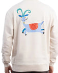 Goat Oversize Ekru Sweatshirt