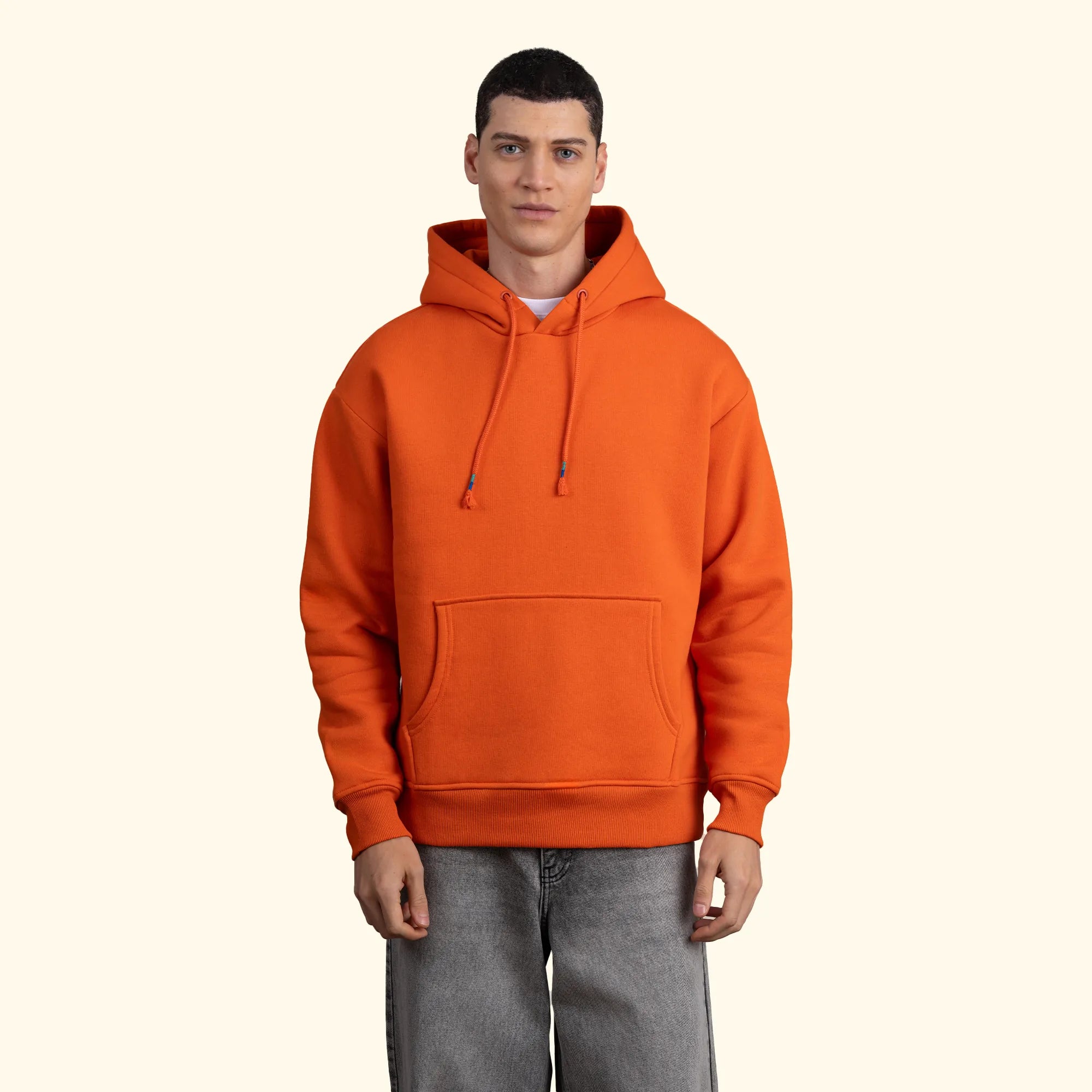 Kapüşonlu Basic Sweatshirt