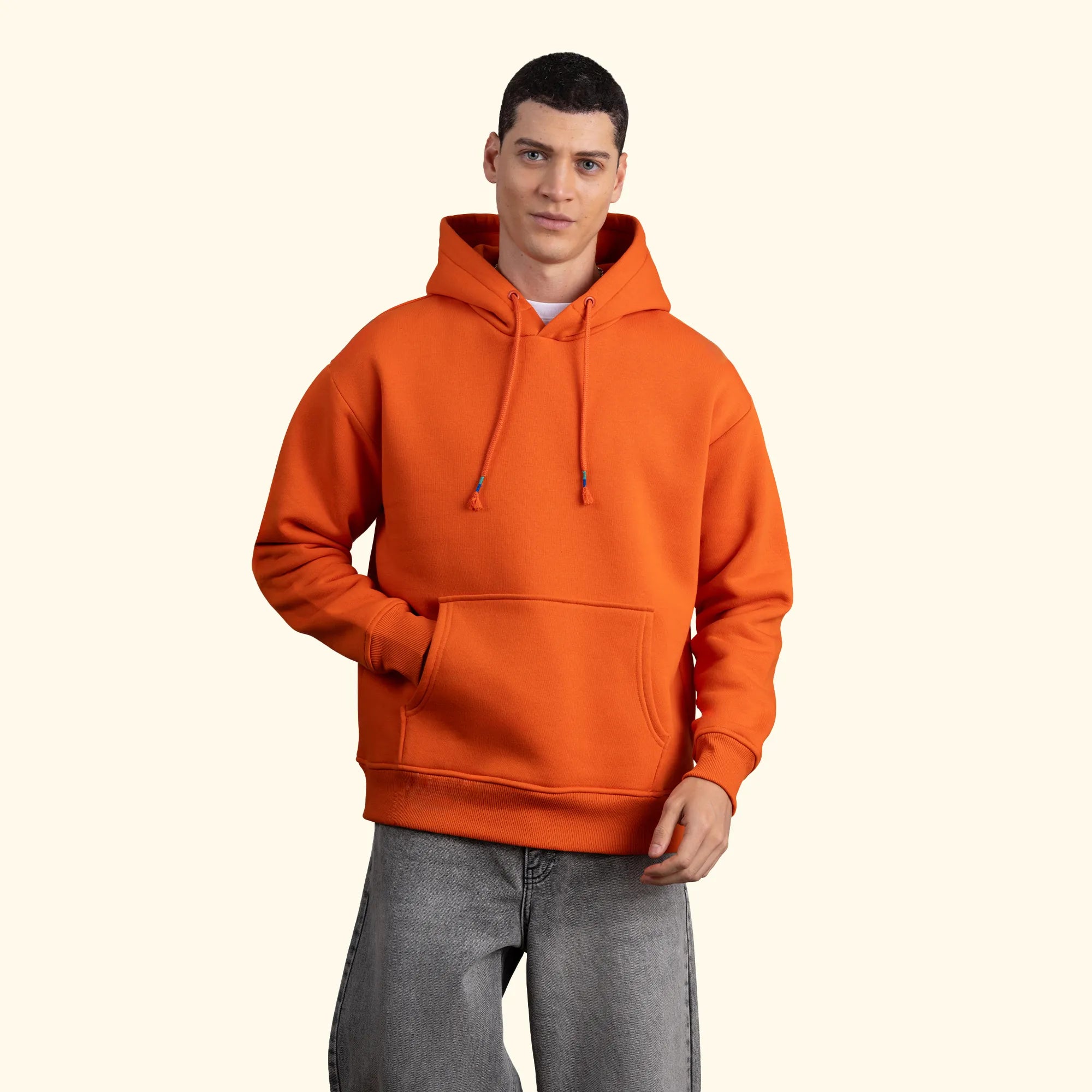 Kapüşonlu Basic Sweatshirt